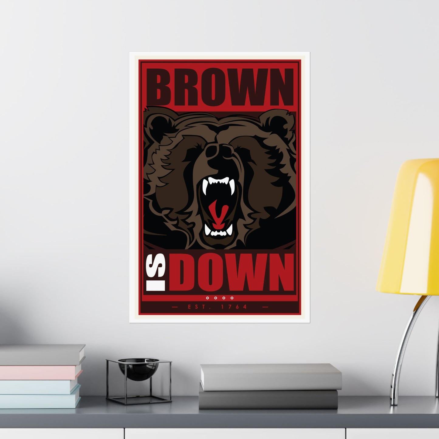 Brown