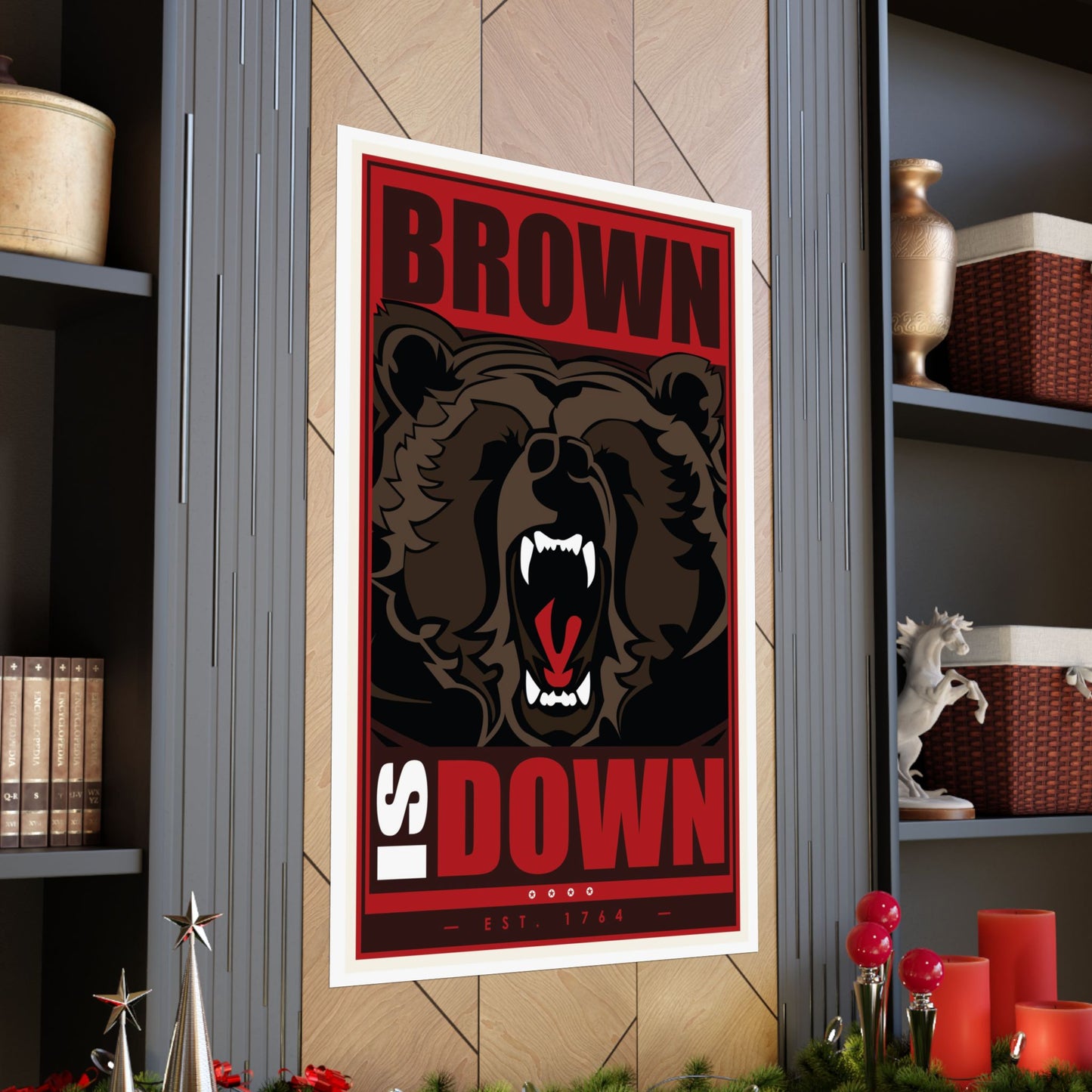 Brown